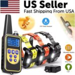 3000 FT Dog Training US Collar Rechargeable Remote Shock PET Waterproof Trainer - Image 3