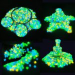 300PCS Glow in The Dark Pebbles Garden Glowing Rocks Fish Tank Luminous Stones - Image 3
