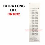 5 PACK FRESH LONG LIFE CR1632 ECR1632 1632 3V Lithium Coin Battery Expire 2031 - Image 10