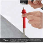 4 Piece Nail Setter & Center Punch Set 4" Wood Metal Super Impact Resistance USA - Image 14