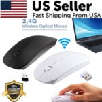 2.4GHz USB Wireless Optical Mouse Mice For Apple Mac Macbook Pro Air PC - Image 2