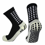 3 Pair Sport Socks Anti Slip W/ Grip Soccer Men Football Basketball Sock Premium - Image 22