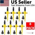 360�� Rotation Auto Irrigation System Garden Lawn Sprinkler Patio Save Water USA - Image 23