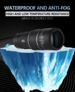 40X60 Monocular Binoculars With Night Vision BAK4 Prism High Power Waterproof - Image 4