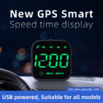 Digital Car HUD GPS Speedometer Head Up Display MPH KMH Compass Overspeed Alarm - Image 12
