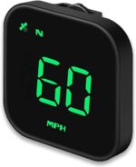 Digital Car HUD GPS Speedometer Head Up Display MPH KMH Compass Overspeed Alarm - Image 7