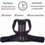 Adjustable Posture Corrector Low Back Support Shoulder Brace Belt For Men Women - Image 11
