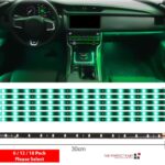 Lot Waterproof 12''/15 DC 12V Motor LED Strip Underbody Light For Car Motorcycle