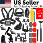 Accessories Kit Mount For GoPro Hero 11 10 9 8 7 6 Session SJCAM/Xiaomi yi EKEN