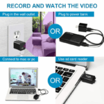 Mini Hidden Camera Home Security Nanny Cam Full HD 1080P DVR Night Vision Audio - Image 3