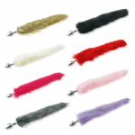 False Fox Tail With Metal Anal-Butt Plug Buttplug Cosplay Game Toy Games Romance - Image 10