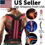 Adjustable Posture Corrector Low Back Support Shoulder Brace Belt For Men Women - Image 4