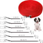 Dog Leash Long Obedience Recall Foot Feet Training Lead 6/15/23/33/50/100 FT - Image 17
