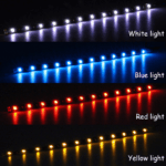 Lot Waterproof 12''/15 DC 12V Motor LED Strip Underbody Light For Car Motorcycle - Image 20