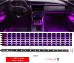 Lot Waterproof 12''/15 DC 12V Motor LED Strip Underbody Light For Car Motorcycle - Image 17