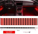 Lot Waterproof 12''/15 DC 12V Motor LED Strip Underbody Light For Car Motorcycle - Image 37