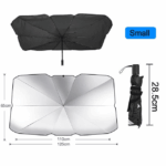 51" Car Windshield Sun Shade Foldable Umbrella Front Window Cover Visor Umbrella - Image 13