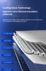 51" Car Windshield Sun Shade Foldable Umbrella Front Window Cover Visor Umbrella - Image 15