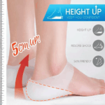 Concealed Footbed Enhancers Invisible Height Increase Silicone Insoles Pads USA - Image 10