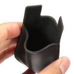 5x Silicone Credit Card Holder Cell Phone Wallet Pocket Sticker Adhesive Black - Image 3