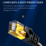 Cat 8 Ethernet RJ45 Cable Super Speed 40Gbps Patch LAN Network Gold Plated Lot - Image 15