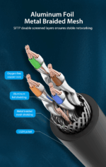 Cat 8 Ethernet RJ45 Cable Super Speed 40Gbps Patch LAN Network Gold Plated Lot - Image 11