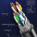 Cat 8 Ethernet RJ45 Cable Super Speed 40Gbps Patch LAN Network Gold Plated Lot - Image 14