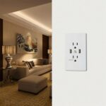 Dual USB Wall Outlet Port 15A Power Socket Charger AC Receptacle Plate Panel 110 - Image 12