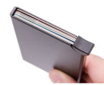 Mens RFID Blocking Slim Money Clip Carbon Fiber Wallet ID Credit Card Holder New - Image 5
