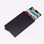 Mens RFID Blocking Slim Money Clip Carbon Fiber Wallet ID Credit Card Holder New - Image 8