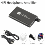 16-300�� HIFI Headphone Amplifier Portable Earphone AMP 3.5mm w/ Audio USB Cable - Image 3