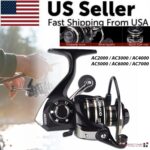12BB Metal Spinning Fishing Reel 5.2:1 Freshwater Saltwater Left Right Hand Reel - Image 5