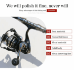 12BB Metal Spinning Fishing Reel 5.2:1 Freshwater Saltwater Left Right Hand Reel - Image 15