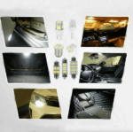 28pcs Car Interior White Combo LED Map Dome Door Trunk License Plate Light Bulbs - Image 8