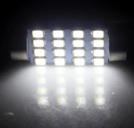 28pcs Car Interior White Combo LED Map Dome Door Trunk License Plate Light Bulbs - Image 12