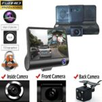 1080P 4" Dual Lens HD Car DVR Rearview Video Dash Cam Recorder Camera G-Sensor - Image 3