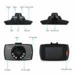 2.7'' Full HD 1080P Dash Cam Car DVR Front & Rear Camera Night Vision G-Sensor - Image 3