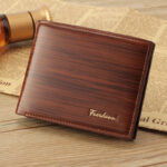 Men's Bifold Leather Credit ID Card Holder Wallet Billfold Purse Clutch Billfold - Image 2
