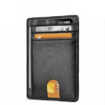 Mens Leather Slim Wallet Credit Card Holder RFID Blocking Pocket ID Money PU USA - Image 7