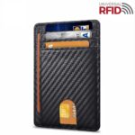 Mens Leather Slim Wallet Credit Card Holder RFID Blocking Pocket ID Money PU USA - Image 9
