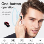 Bluetooth 5.1 Headset TWS Wireless Earphones Mini Earbuds Stereo Headphones IPX7 - Image 3