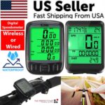 Bike Bicycle Speedometer Cycle Digital Odometer Computer Waterproof LCD Wireless - Image 3