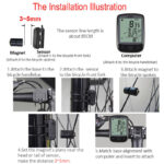 Bike Bicycle Speedometer Cycle Digital Odometer Computer Waterproof LCD Wireless - Image 20