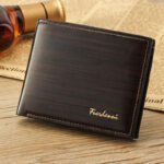 Men's Bifold Leather Credit ID Card Holder Wallet Billfold Purse Clutch Billfold - Image 3