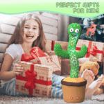 Dancing Cactus Plush Toy Doll Electronic Recording Shake With Song Funny Gift US - Image 2
