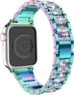 Crystal Bling Band Case iWatch Strap For Apple Watch Ultra Series 8 7 SE 6 5 4 3 - Image 26