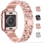 Crystal Bling Band Case iWatch Strap For Apple Watch Ultra Series 8 7 SE 6 5 4 3 - Image 30