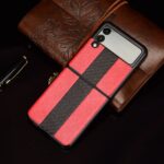 For Samsung Galaxy Z Flip 3 5G Slim Folding Leather Shockproof Phone Case Cover - Image 5