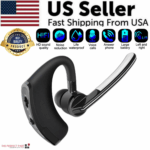 Bluetooth Earpiece Wireless Headset Noise Cancelling Headphones Driver Trucker - Image 21