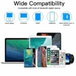 Bluetooth Earpiece Wireless Headset Noise Cancelling Headphones Driver Trucker - Image 3